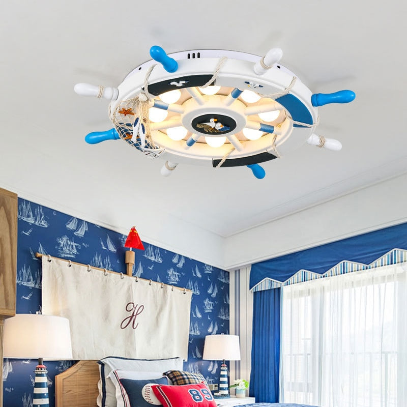 **Kids Boat Wheel Light - Fun & Safe LED Night Light for Boating Accessories | Perfect for Nighttime Sailing & Family Boating Adventures**