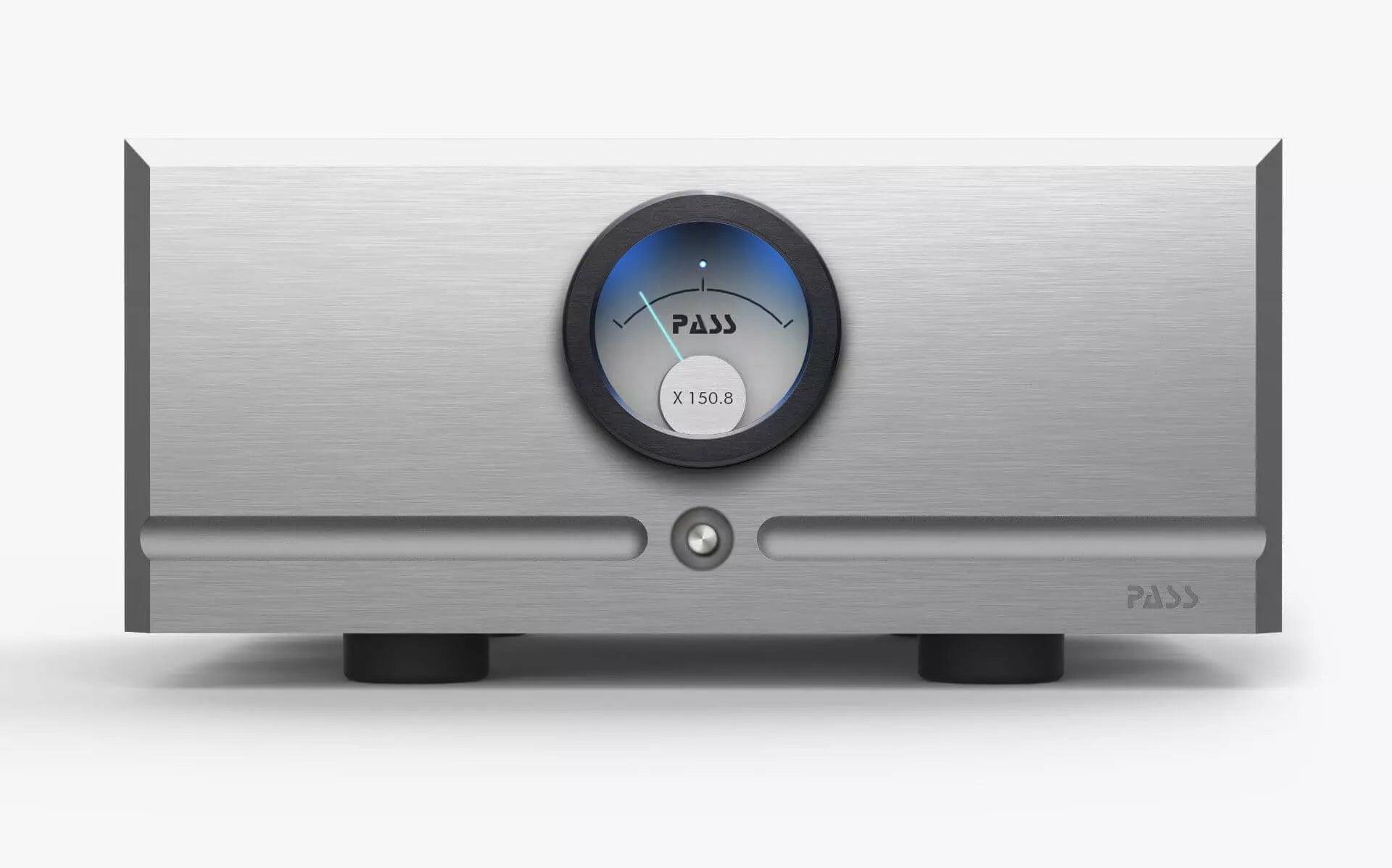 Pass Labs X150.8 High Power Stereo Amplifier - 150W x 2 Channel Class AB Audio Power Amp for Home Theater & Hi-Fi Music Systems - Perfect for Audiophiles & Professional Studio Use