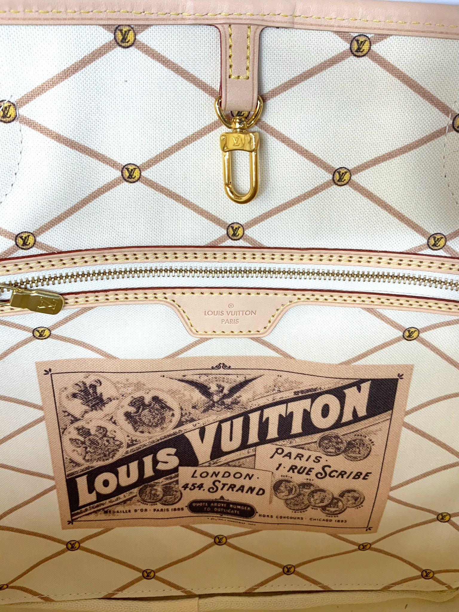 Authentic Louis Vuitton Neo Neverfull MM Tote Bag - Summer Collection 2024 | Luxury Designer Handbag for Women | Perfect for Travel, Work & Everyday Use