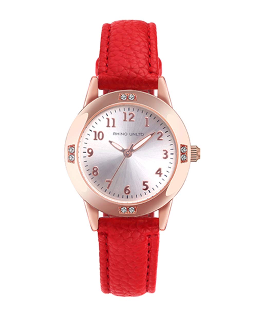 **Girls Watches for Ages 11-15 - Japanese Movement Casual Leather Band Watches for Women & Teens - Stylish Ladies Watch Gift for Students, Birthday & Everyday Wear**