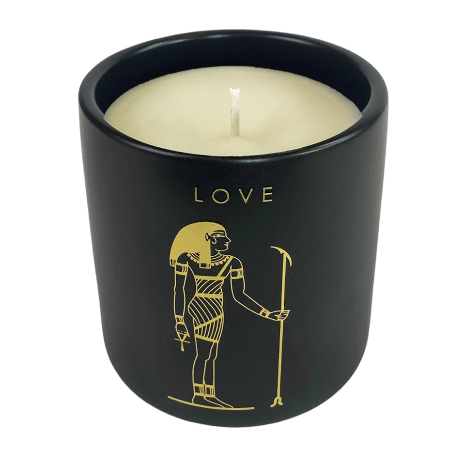 Love Potion Scented Ceramic Candle - Romantic Soy Wax Candle for Home Decor, Gifts & Aromatherapy | Perfect for Valentine's Day, Weddings & Relaxation