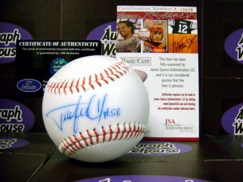 Authentic Joaquin Benoit Autographed Baseball with JSA Certification - Collectible MLB Memorabilia for Fans & Sports Enthusiasts | Perfect for Display, Gifts, and Baseball Collections