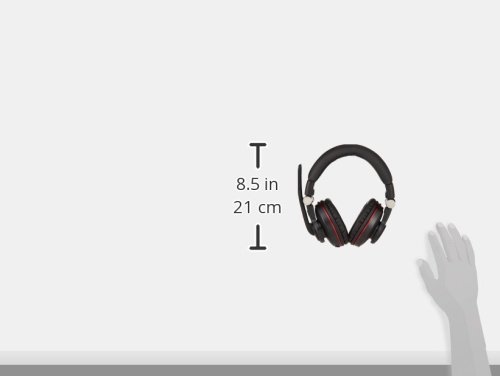 iBUFFALO Gaming Headset with 5.1 Channel Surround Sound - Black (BSHSUH05BK) - Perfect for PC, PS4, PS5, Xbox & Online Gaming