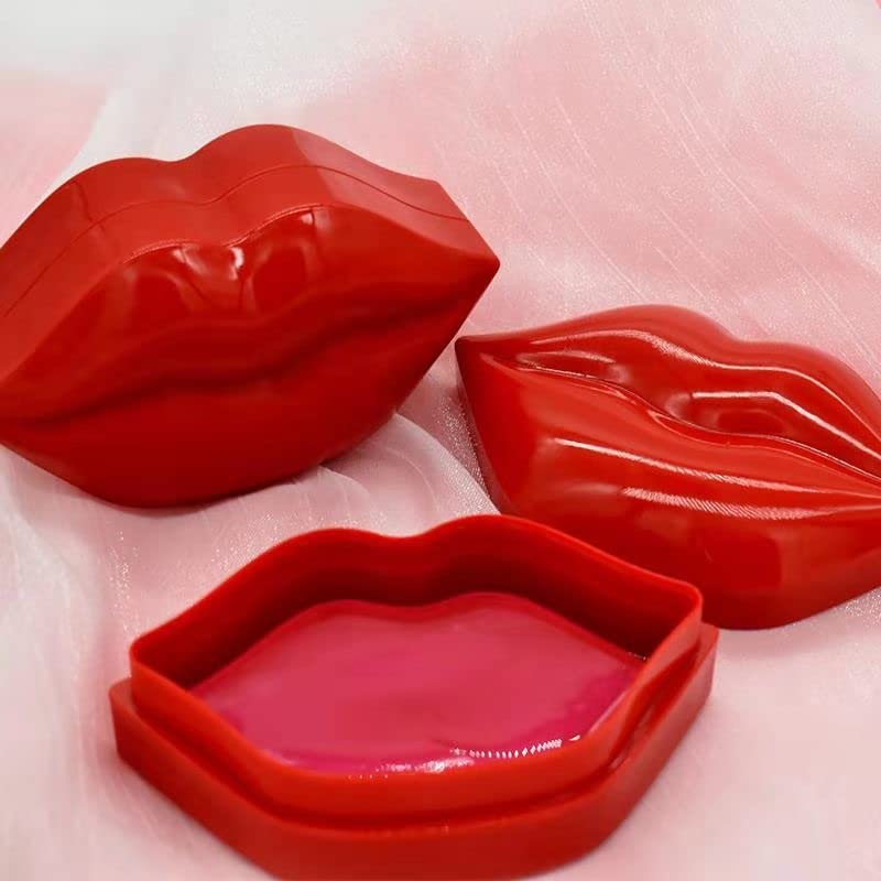 Red Cherry Lip Mask - Hydrating Jelly Lip Care Pack of 20 - Perfect for Overnight Treatment & Daily Lip Moisturizing