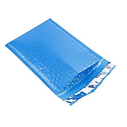ProLine #0 Blue Poly Bubble Mailers 6x10 Inches - 1000 Padded Envelopes for Shipping, Ecommerce & Small Business Packaging - Perfect for Mailing Jewelry, Crafts & Fragile Items