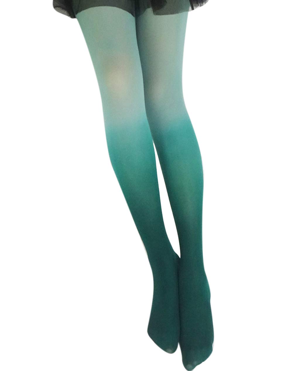 Sexy Sheer Ombre Christmas Stockings for Women - High Waist Pantyhose & Leggings - Perfect for Holiday Parties, Gift Exchanges & Festive Outfits