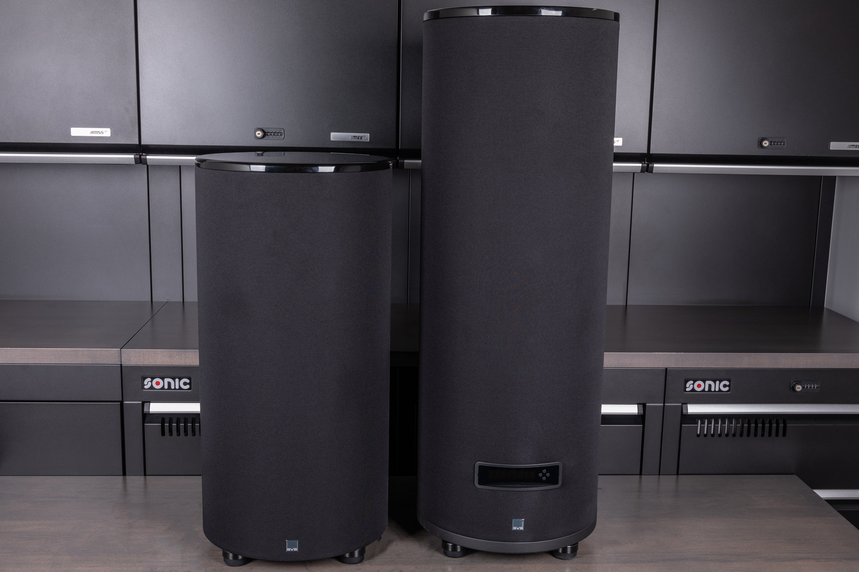 SVS PC Series Ported Cylinder Subwoofer - High Performance Home Theater & Music Bass Speaker for Immersive Audio Experience
