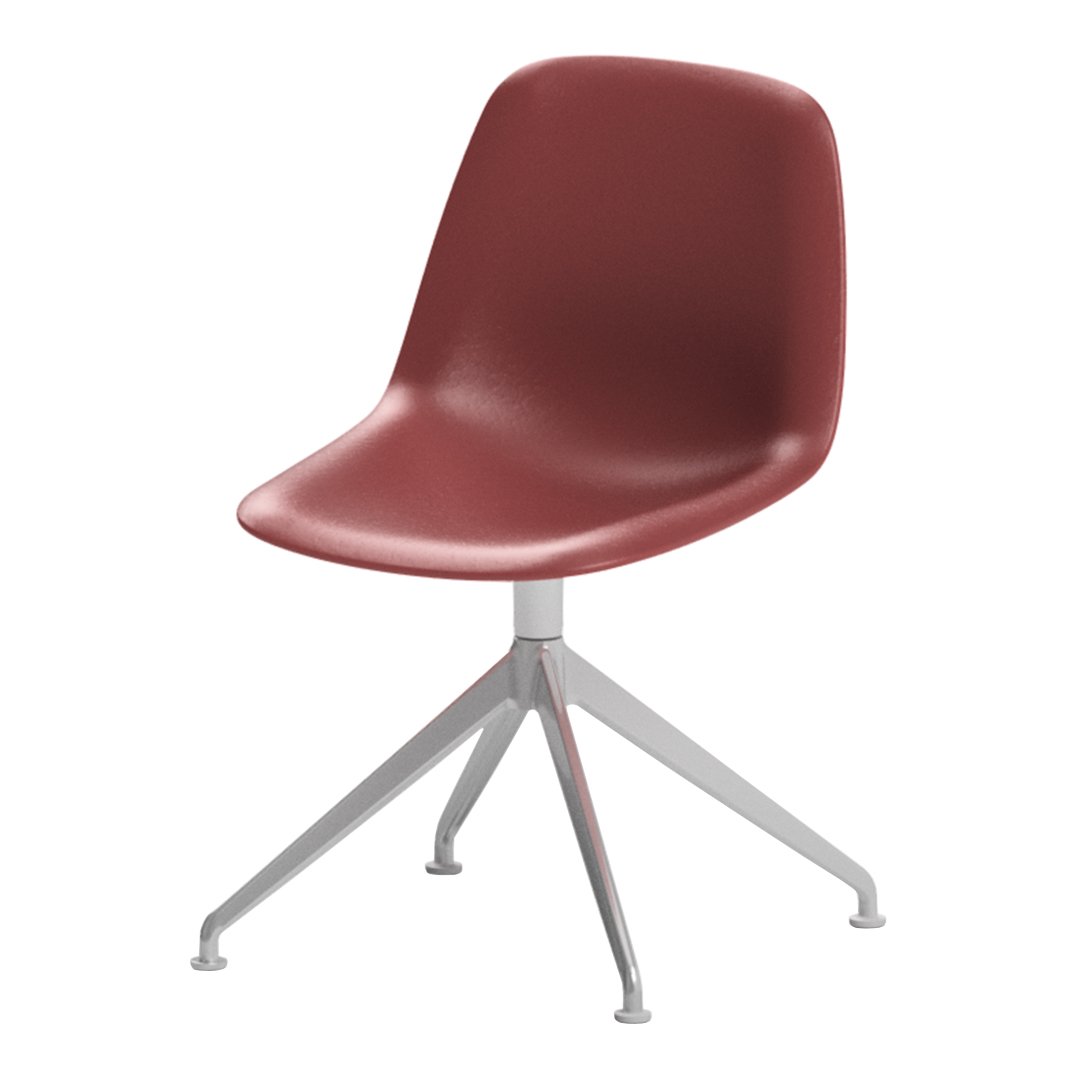 Erik Jørgensen Eyes Swivel Chair with 4-Star Base - Modern Office Chair for Home & Workspace - Perfect for Living Room, Study or Conference Room