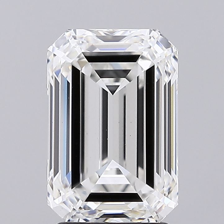 3.02 Carat F Color VS1 Clarity Emerald Cut Lab Grown Diamond - Perfect for Engagement Rings & Fine Jewelry