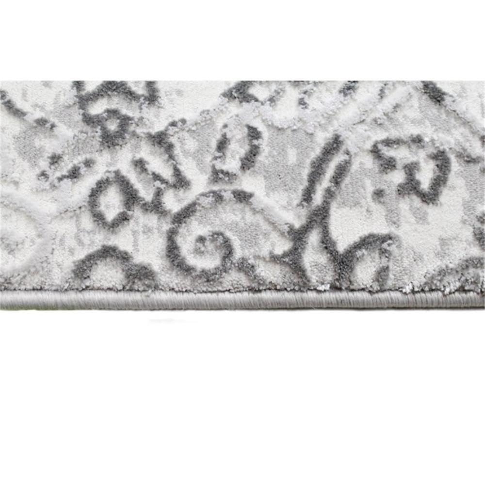 Bashian Capri Huda 2.5' x 8' Beige Area Runner Rug - Perfect for Hallway, Entryway, or Narrow Spaces