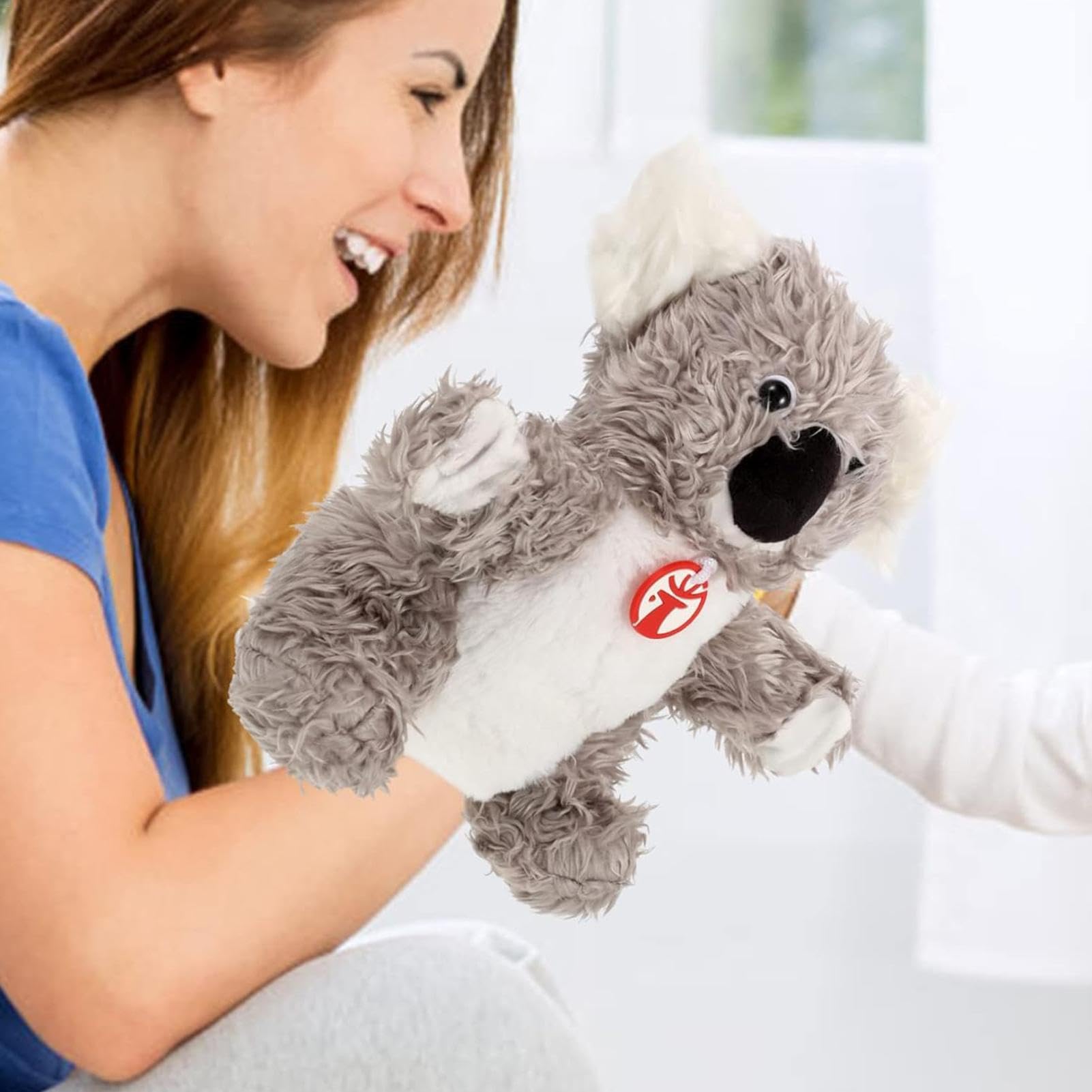 **Koala Hand Puppets - Soft Plush Animal Puppets with Comfortable Grip, Fun Interactive Toys for Kids, Family & Friends - Perfect for Storytelling, Easter Gifts & Birthday Parties**