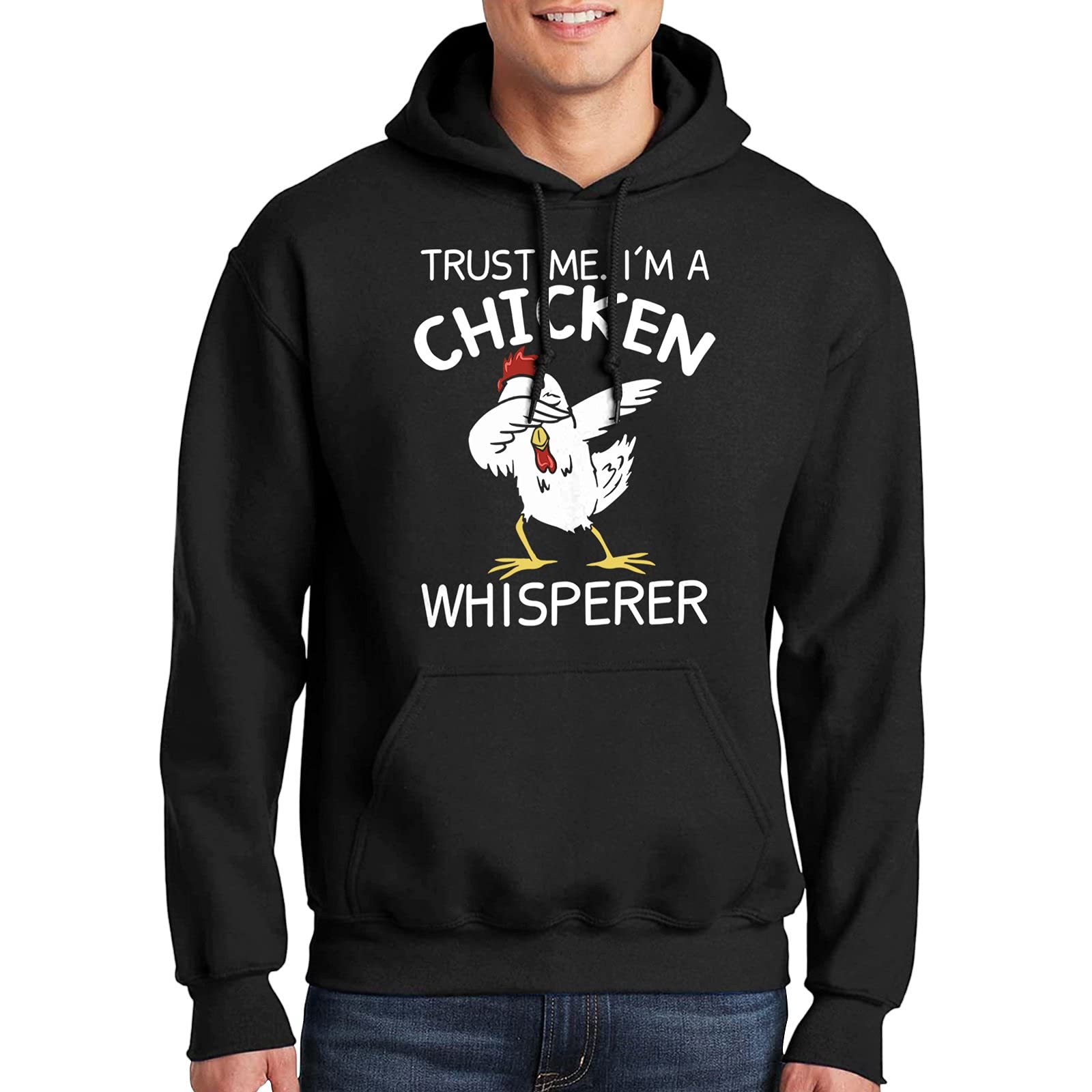 Chicken Pullover Hoodie - Funny Chicken Farmer Gift, Cozy Hooded Sweatshirt for Men & Women | Perfect for Farm Life, Animal Lovers & Casual Wear