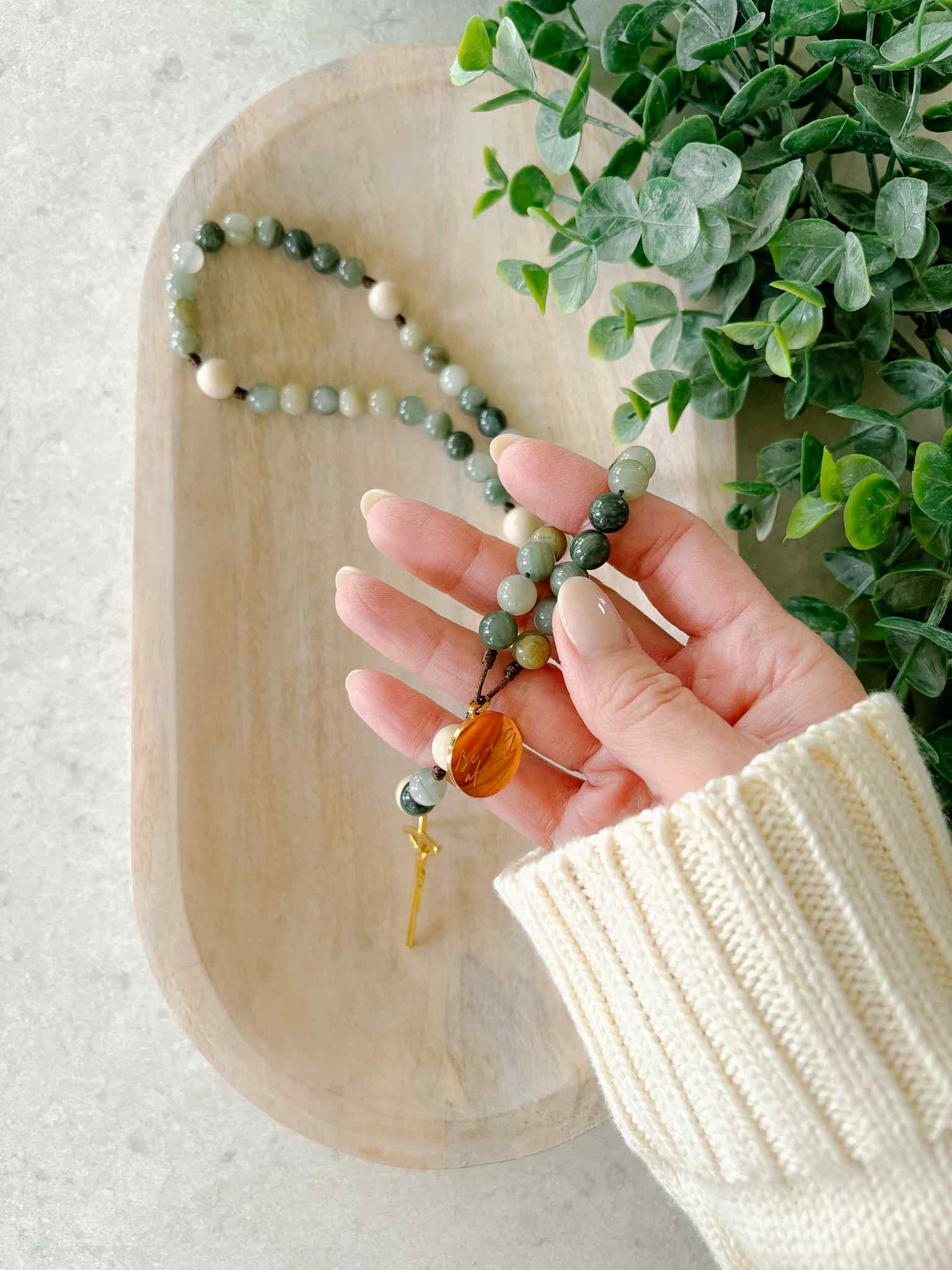 Be Not Afraid Rosary - Beautiful Catholic Prayer Beads for Devotion, Comfort & Spiritual Protection | Perfect for Daily Prayer, Meditation & Gift Giving
