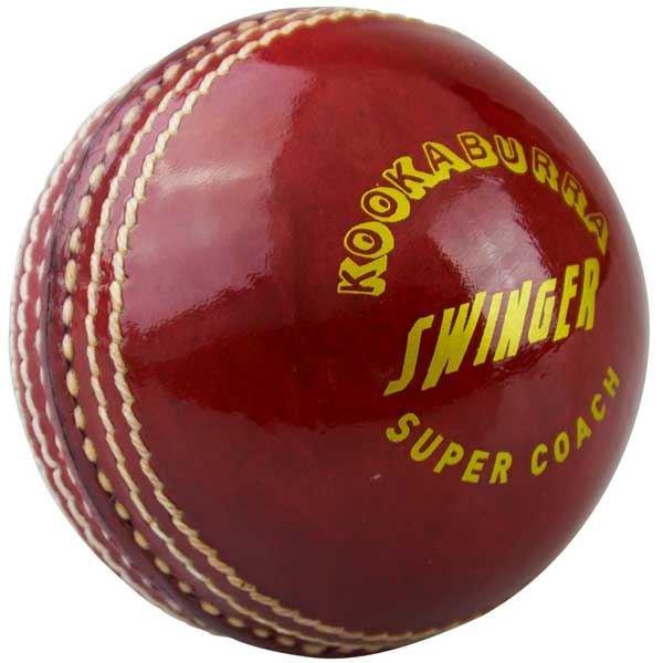 Kookaburra Super Coach Swinger Cricket Ball – Premium Training Cricket Ball for Practice & Matches – Perfect for Coaches, Players & Cricket Enthusiasts