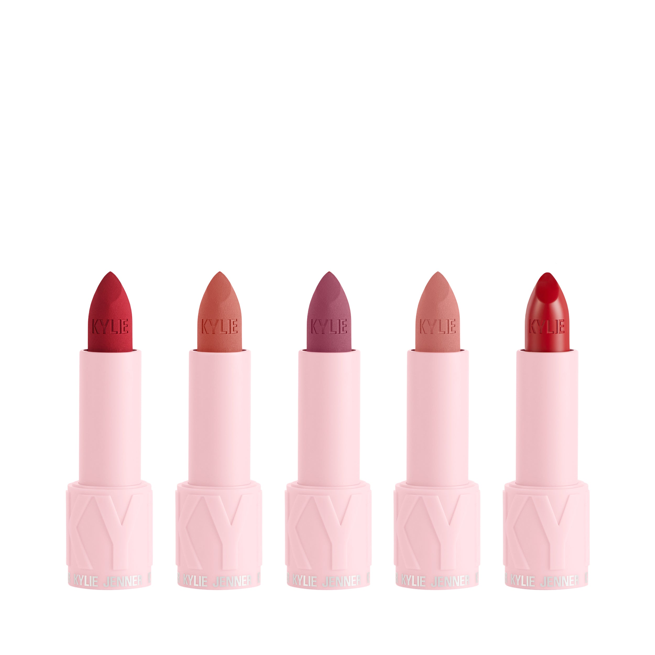 Kylie's Lipstick Favorites Bundle - 3-Piece Set with Matte & Glossy Finishes | Perfect for Everyday Wear, Date Night & Special Occasions