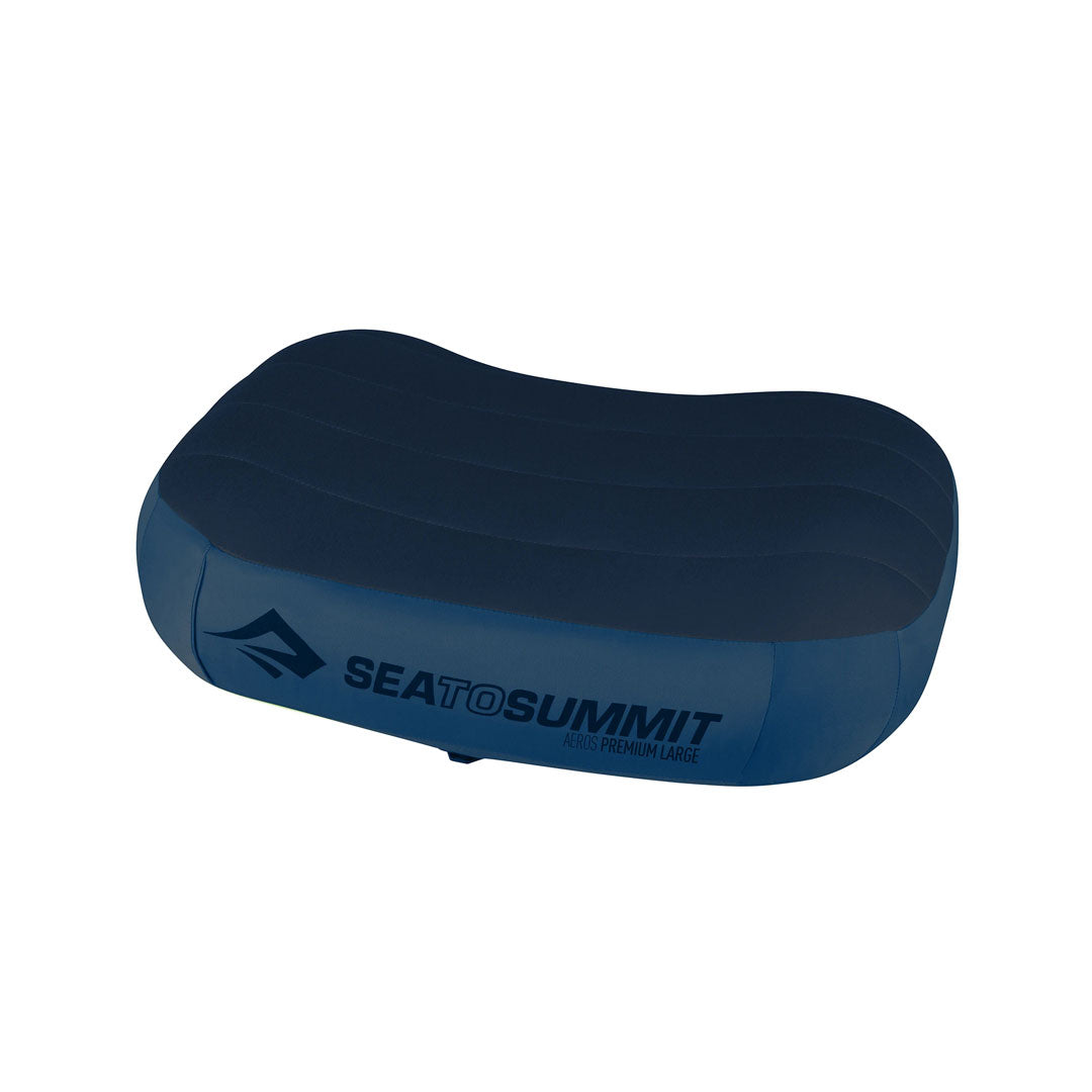Sea To Summit Aeros Premium Inflatable Camping Pillow - Large Size for Backpacking, Travel & Outdoor Adventures - Lightweight & Compact for Hiking, Backpacking & Airplane Travel