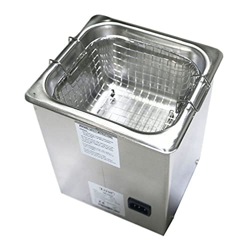 2L Professional Ultrasonic Jewelry Cleaner with Timer & Heater - Degas Sweep for Rings, Eyeglasses, Dentures, Coins & PCB Cleaning | Stainless Steel Basket | Perfect for Jewelry Stores, Home Cleaning & Electronics Maintenance