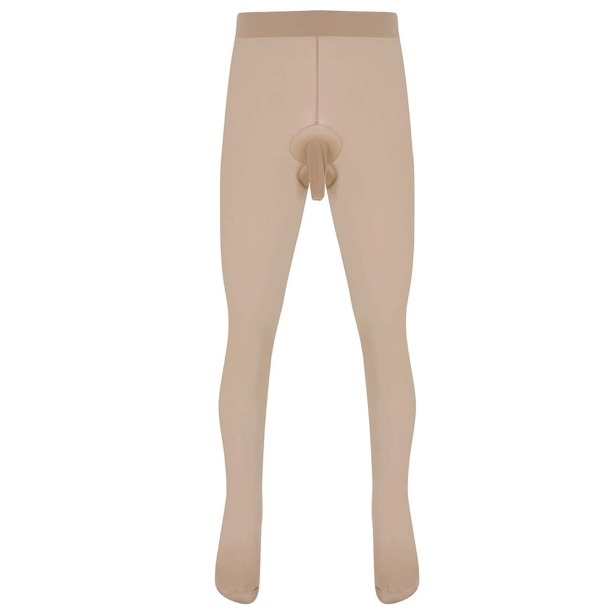 Sexy Open Crotch Pantyhose Bodysuit for Men - Stretchy Tight Body Stockings - Perfect for Roleplay, Lingerie & Sensual Wear