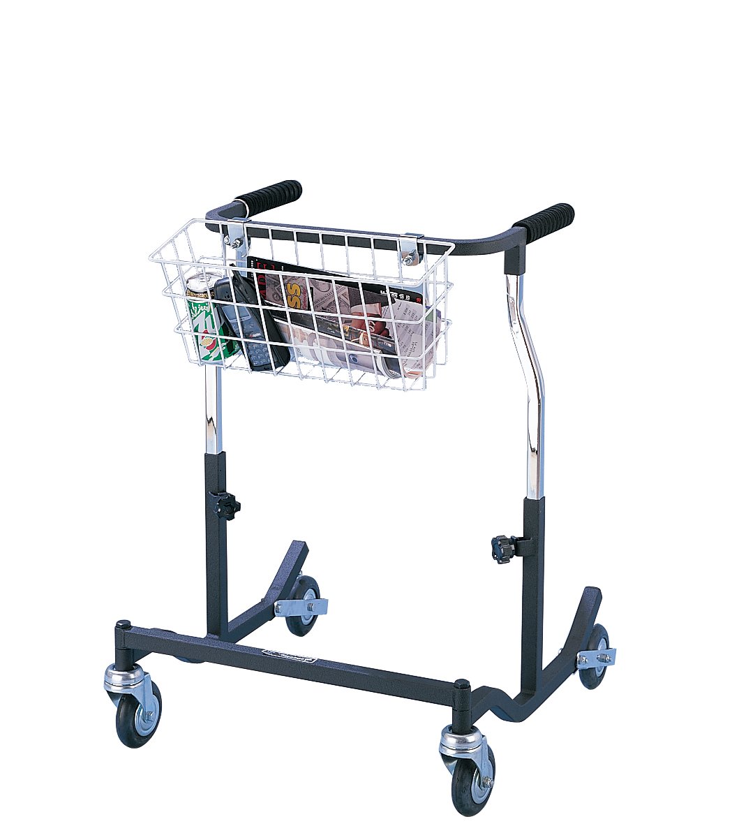 Adult Black Anterior Safety Rollers for Wheelchairs & Mobility Aids – Secure & Comfortable Support for Daily Use