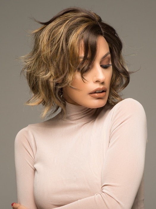 Daisy Short Side Braid HF Synthetic Lace Front Wig with Basic Cap - Perfect for Cosplay, Costume Parties & Everyday Fashion