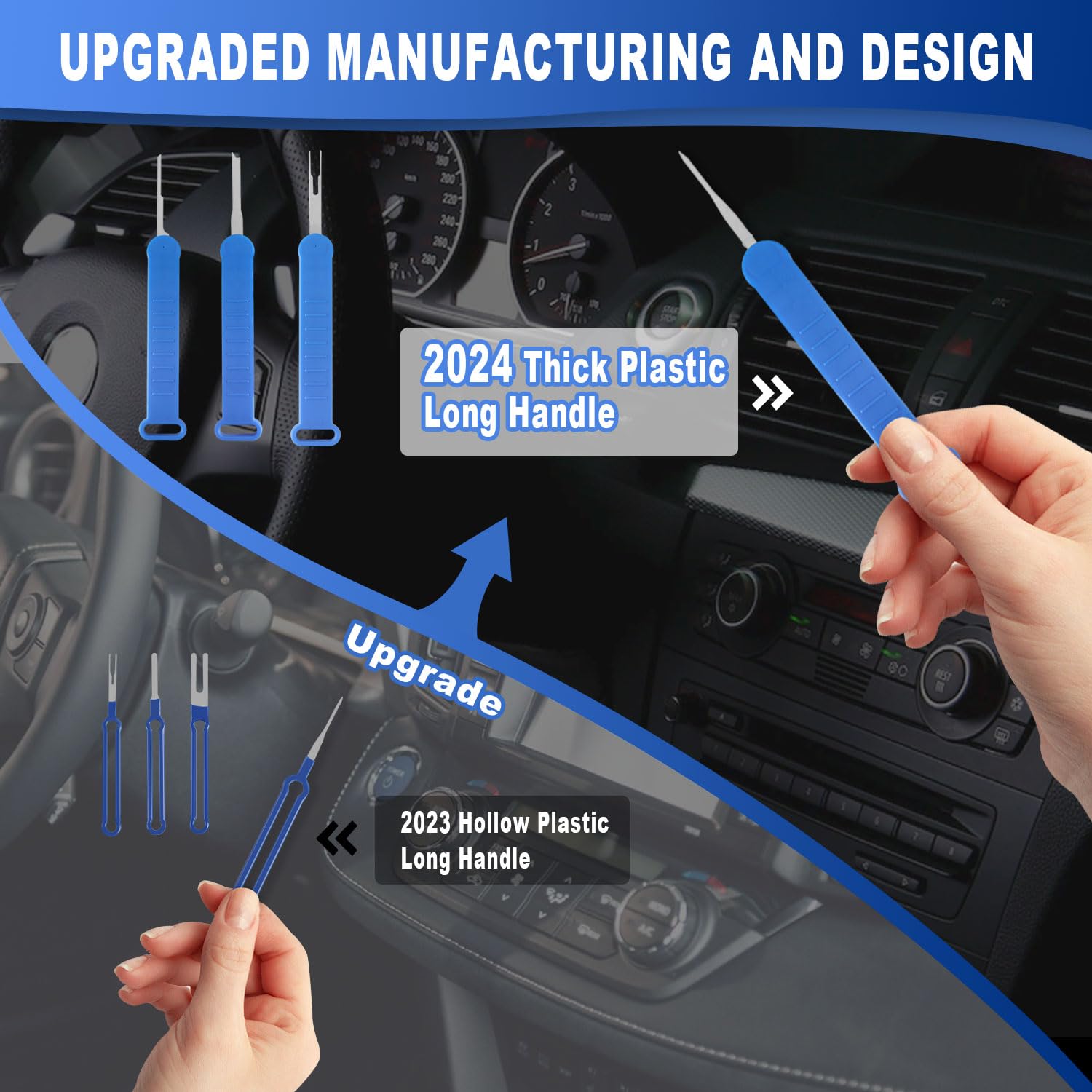 18Pcs Electrical Pin Removal Tool Kit for Automotive & Household Devices