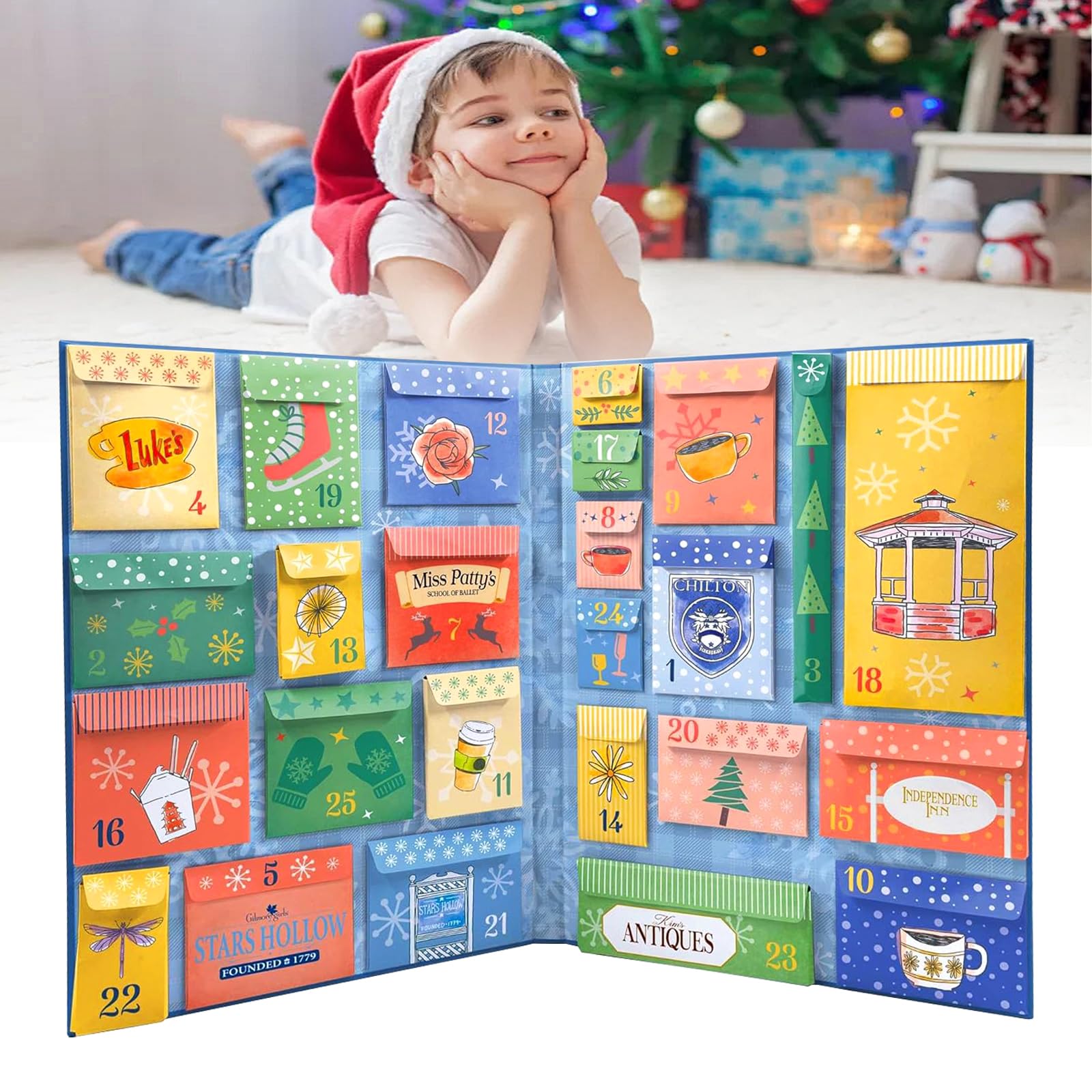 Gilmore Girls Advent Calendar 2024 - 24-Day Christmas Countdown Calendar with Surprise Gifts for Fans | Perfect Holiday Gift for Women, Girlfriends & Best Friends (Birthday, Christmas, Anniversary Present)