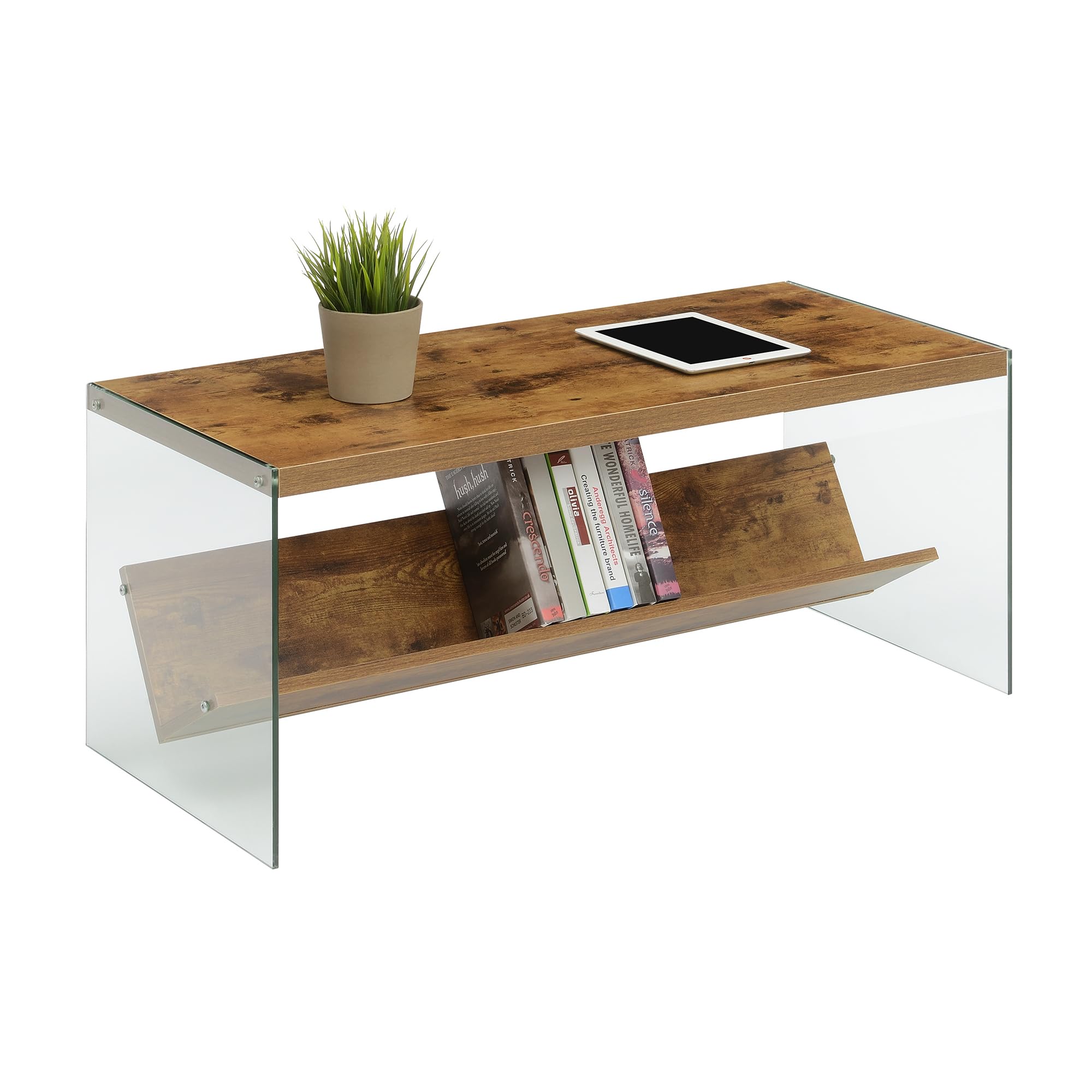 Modern Storage Shelf & Coffee Table - 40