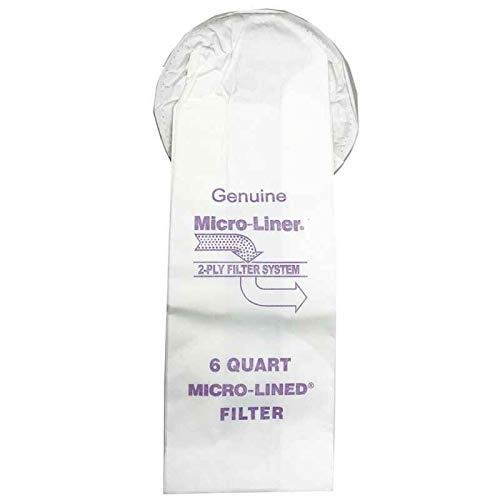 DVC ProTeam 6qt 6.6L 100431 Micro Allergen Vacuum Cleaner Bags - 300 Pack | Made in USA | For Allergy Relief & Dust Mite Protection in Homes & Offices