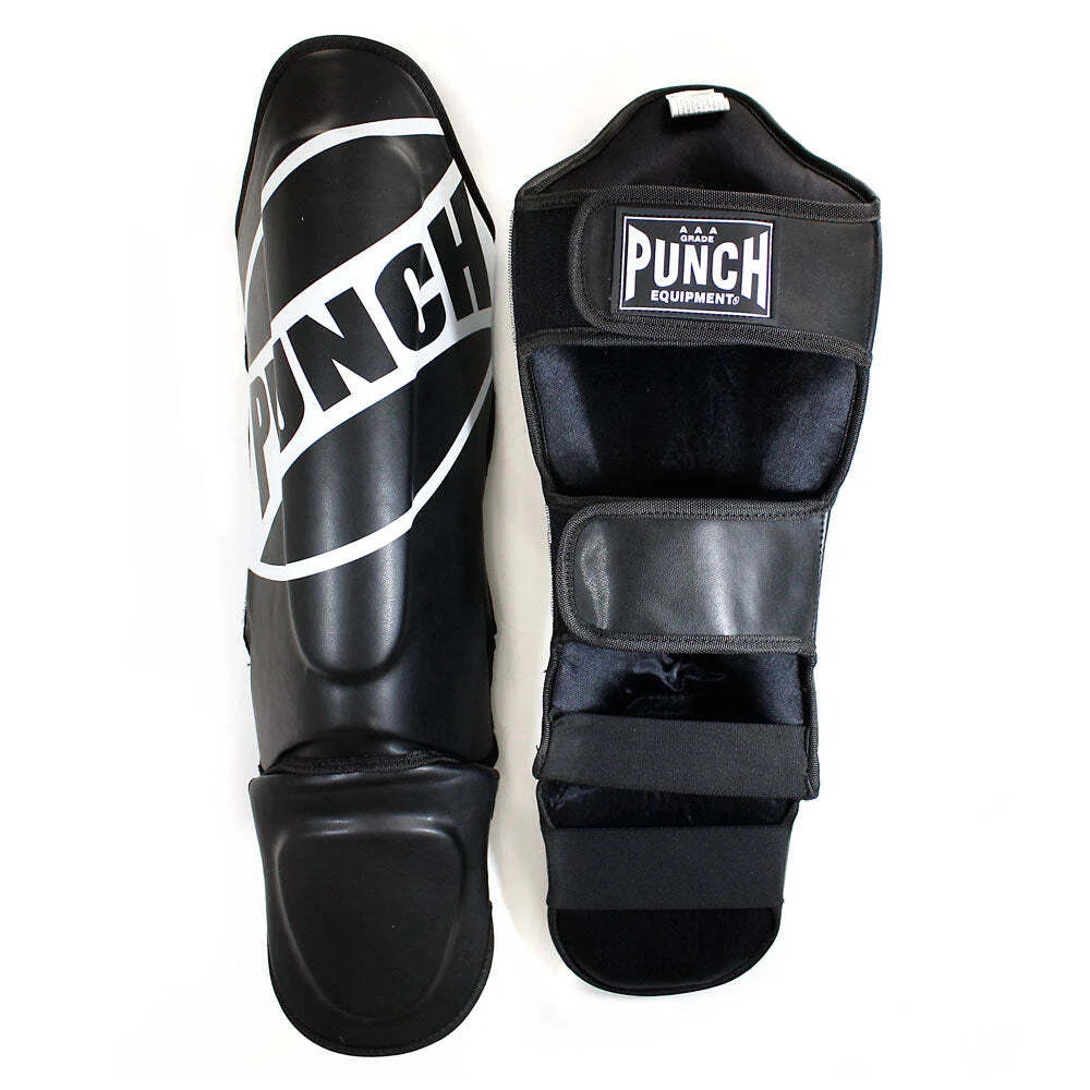 Punch® Shin Pads - Premium Soccer Shin Guards for Men & Women - Perfect for Training, Matches & Sports Protection