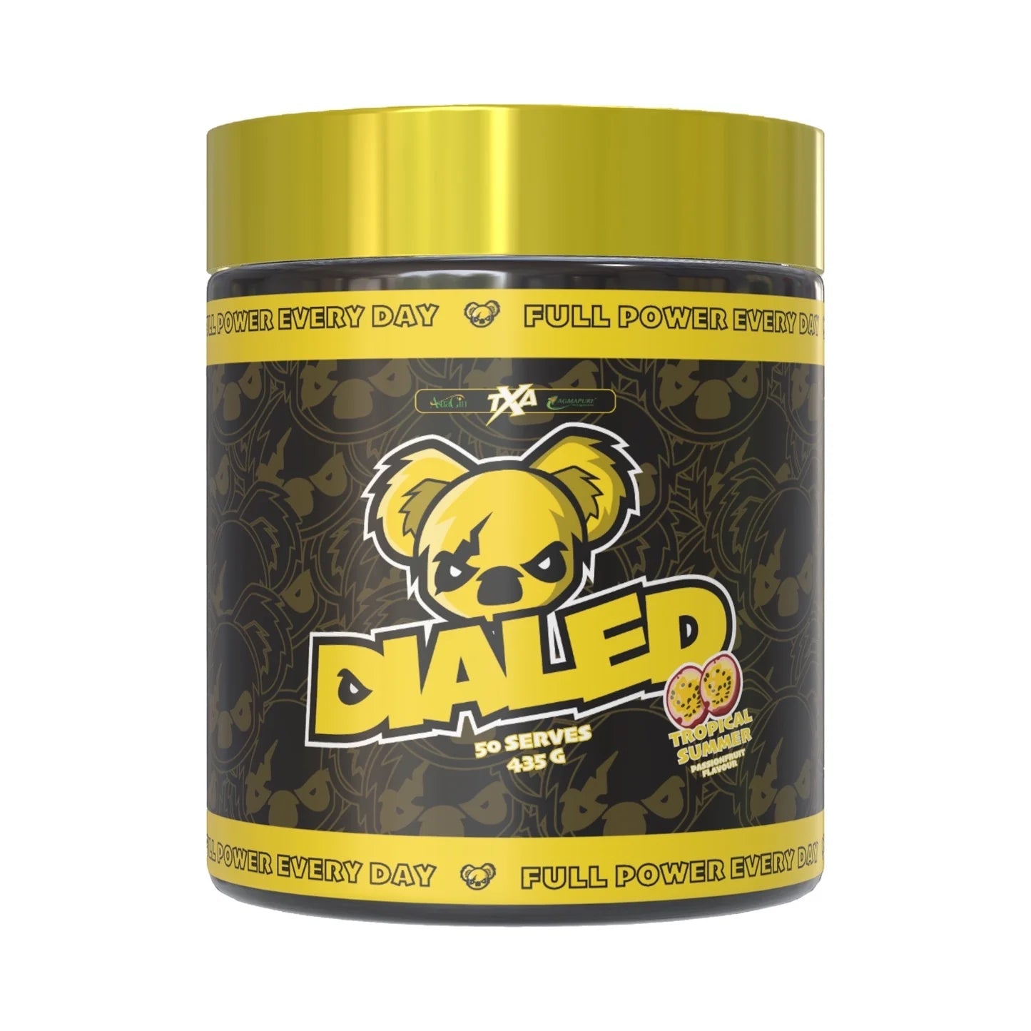 Dialed Pre Workout Powder - Premium Energy & Focus Booster for Gym, Running & Intense Training - Best Pre Workout Supplement for Men & Women