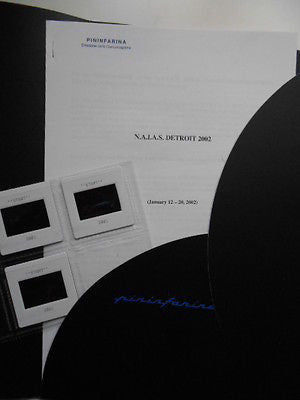 2002 Ferrari Pininfarina Limited Edition Press Kit with Rare Photo Slides – Collectible Car Memorabilia for Enthusiasts & Display