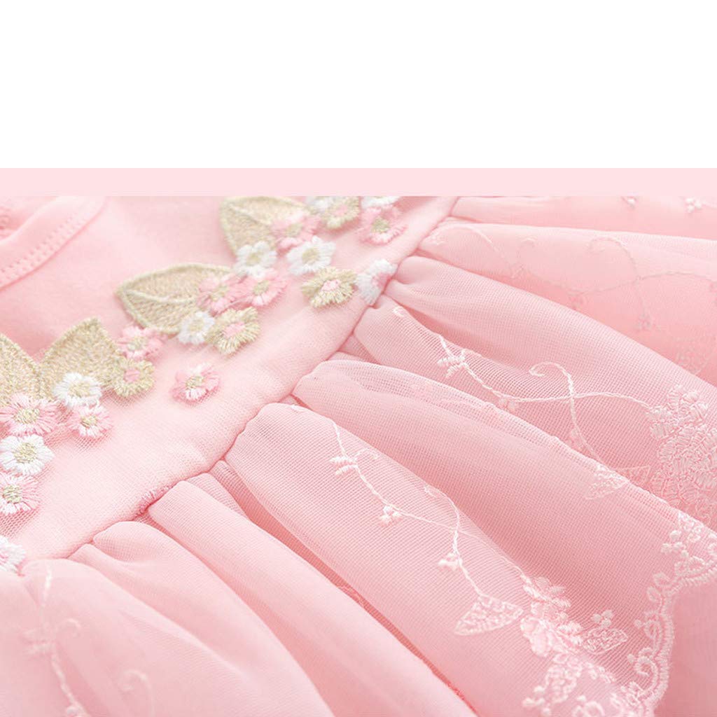Baby Girls Princess Dress - 1st Birthday Outfit, Wedding & Christmas Party Dress with Hat Set | Toddler Fall Clothes for Special Occasions & Photo Shoots