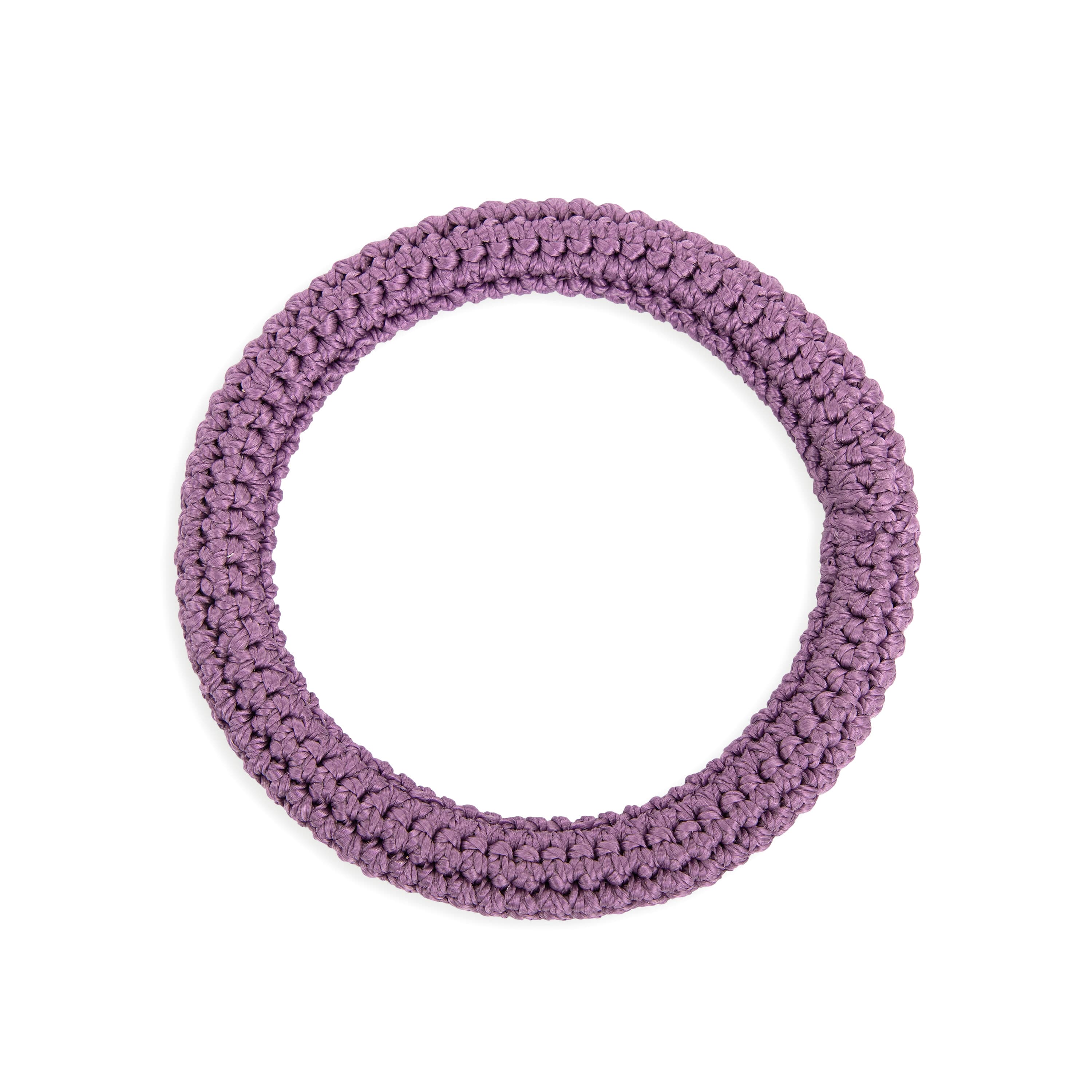 Handmade Crochet Finch Bangle Bracelet - Elegant Heather Color for Women - Perfect for Boho Fashion, Casual Wear, and Gift Giving