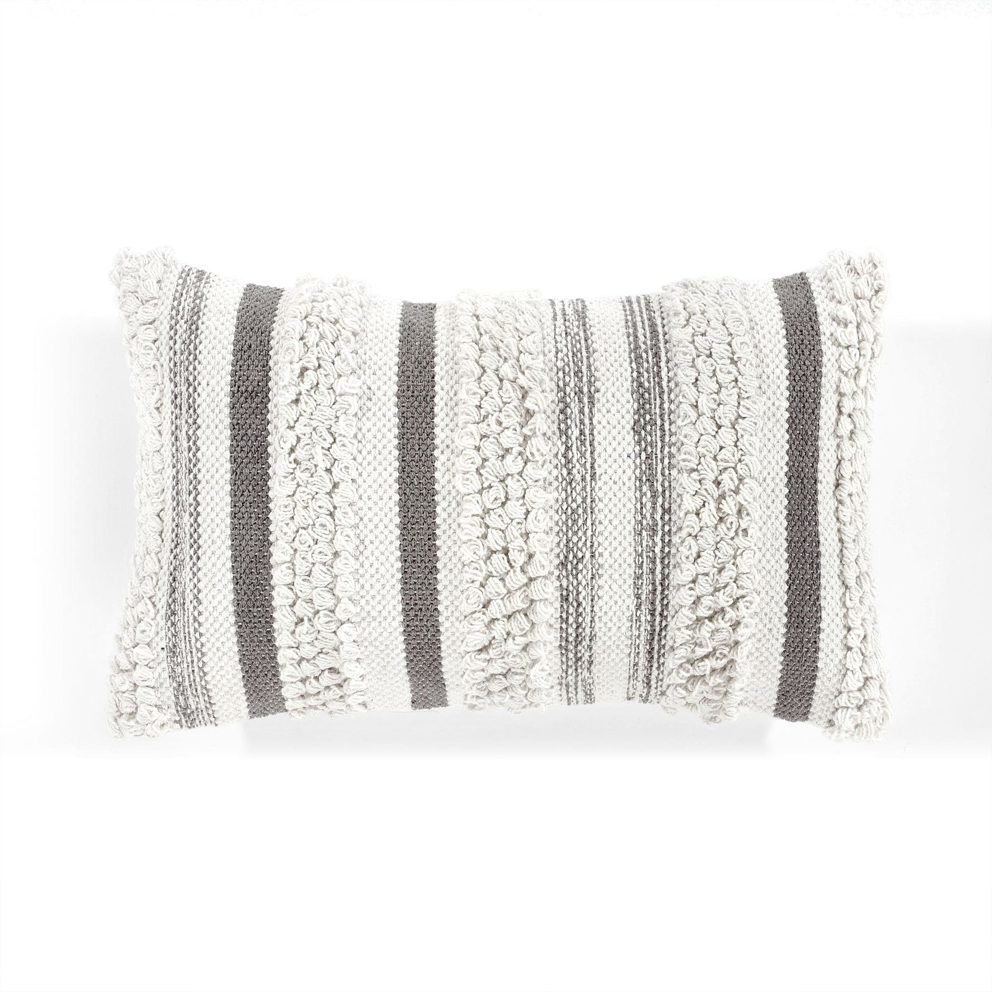 Bria Stripe Decorative Pillow Cover - Soft Cotton Cushion Case for Sofa, Bed & Home Decor - Perfect for Living Room, Bedroom & Cozy Spaces