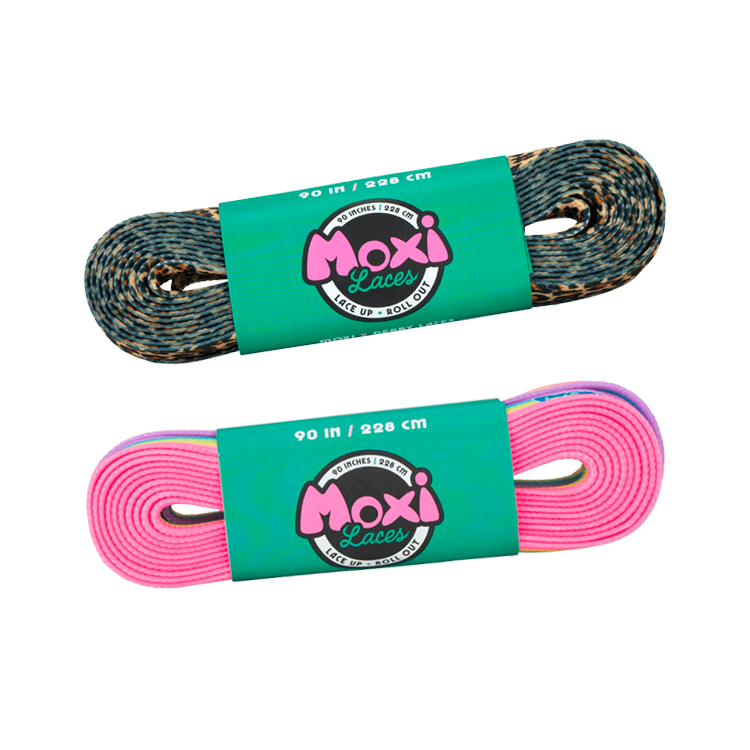 Moxi x Derby Laces - Premium Roller Skate Shoelaces for Women & Men - Perfect for Roller Derby, Artistic Skating & Rink Fun