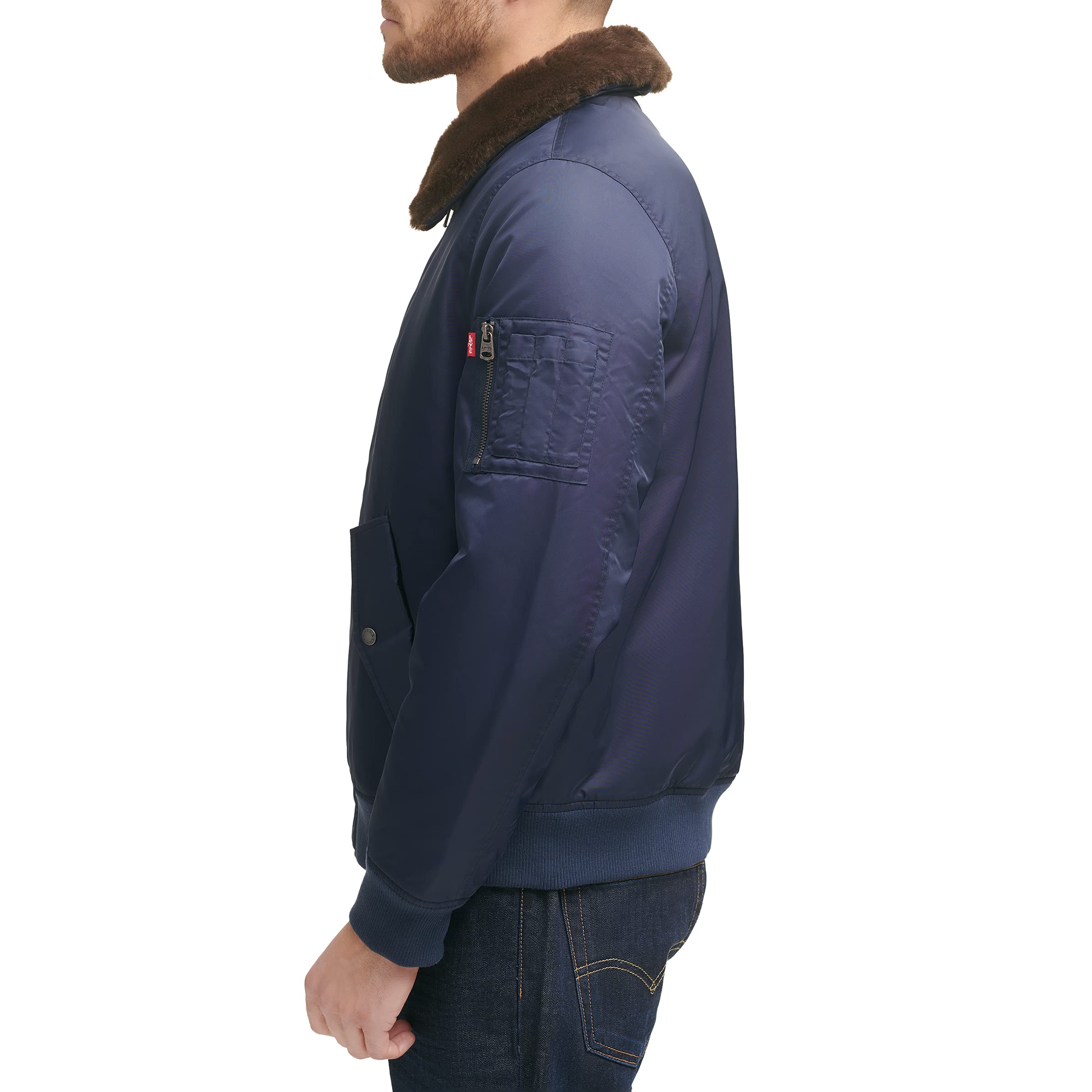 Levi's Men's MA-1 Flight Jacket - Classic Bomber Jacket for Men | Water-Resistant & Lightweight | Perfect for Casual Wear, Travel & Outdoor Adventures