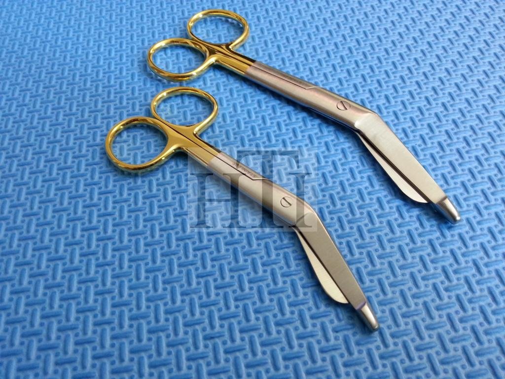 Premium O.R Grade Gold Handle SUPERCUT Lister Bandage Scissors 4.5
