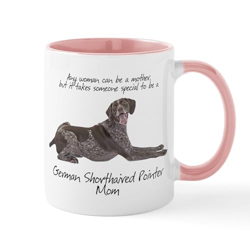 White/Pink Inside - Pointer Mom Mug