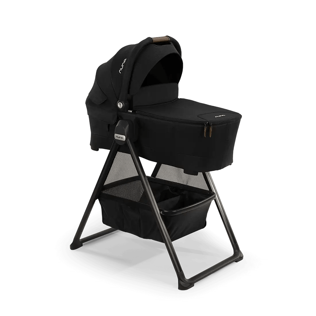 Nuna LYTL Lightweight Portable Bassinet with Stand - Safe & Comfortable Baby Sleeper for Newborns - Perfect for Nursery, Bedroom, and Travel Use