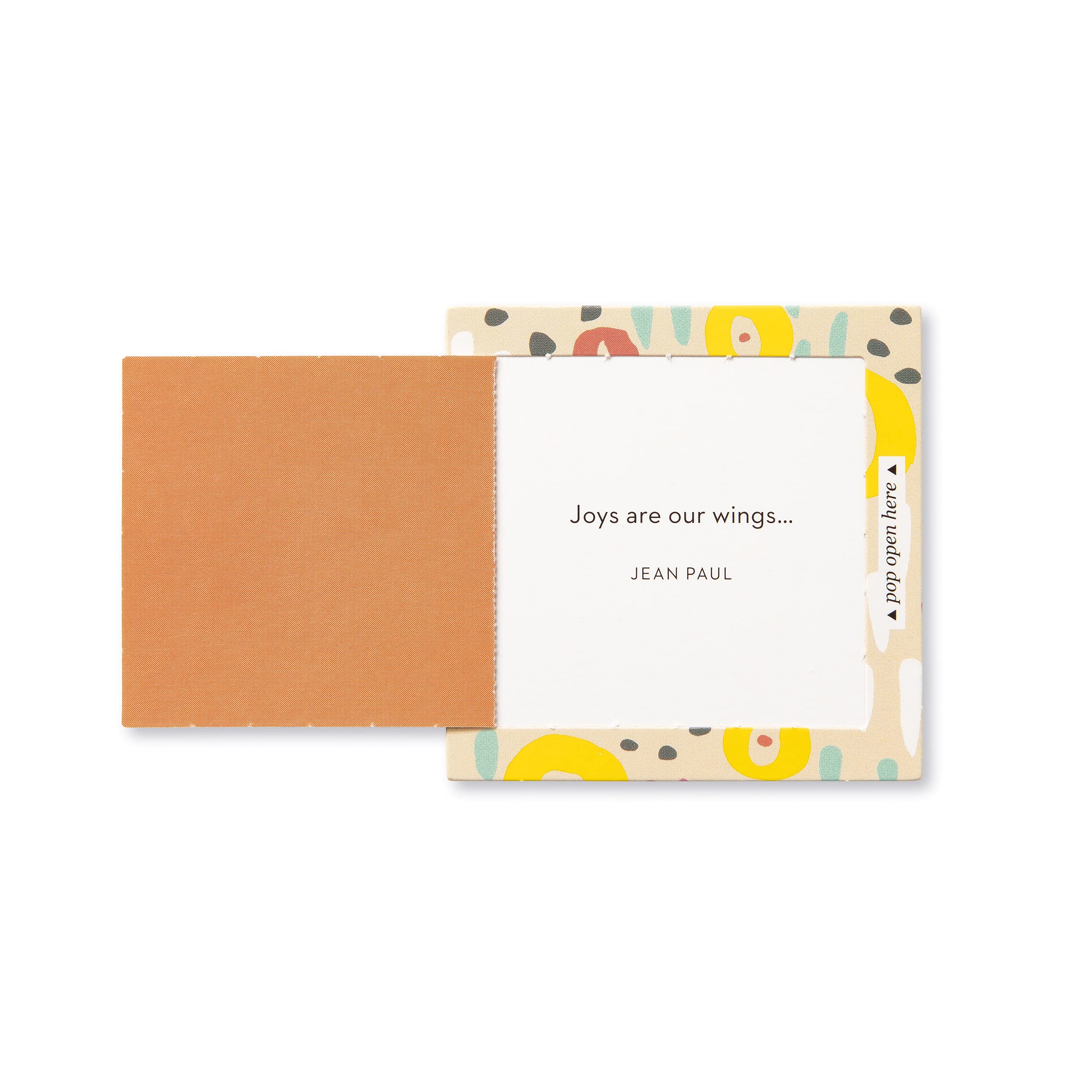 ThoughtFulls Pop-Open Greeting Cards - Happy Day Collection with 30 Unique Inspirational Messages - Perfect for Birthdays, Thank You Notes & Daily Encouragement