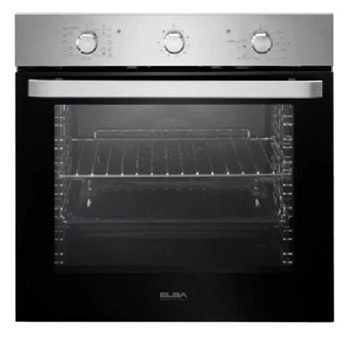 Elba EL8XLXB 60cm Built-in Electric Oven - Stainless Steel, Large Capacity, Energy Efficient for Modern Kitchens | Perfect for Baking, Roasting & Family Cooking
