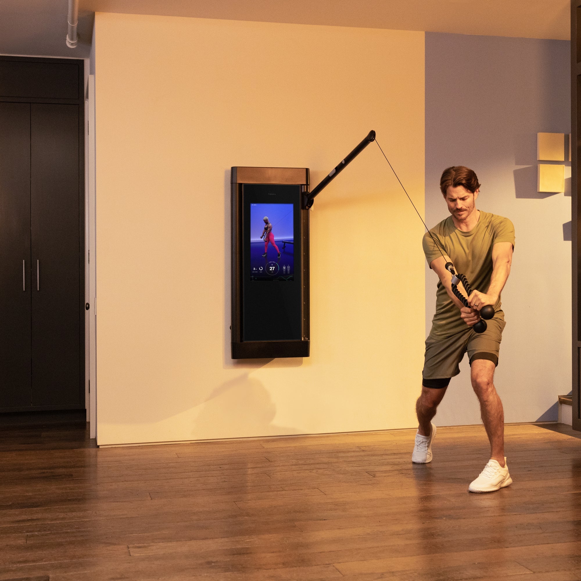 Tonal 2 Home Gym System with Smart Accessory Bundle - Perfect for Full-Body Workouts & Strength Training at Home