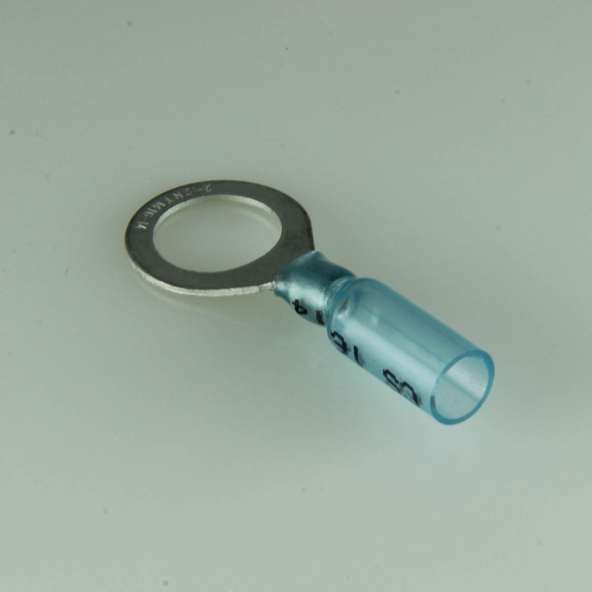 16-14 Gauge Heavy Duty Heat-Shrink Ring Terminals, 1/2
