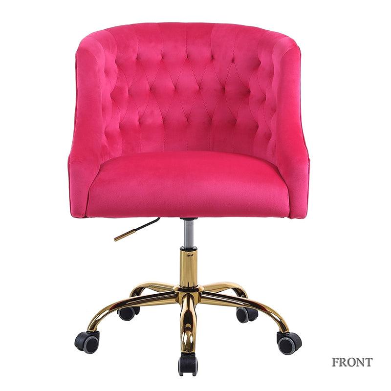 Penelope Velvet Tufted Office Chair - Ergonomic Executive Desk Chair with Lumbar Support - Perfect for Home Office, Gaming & Workspace Comfort