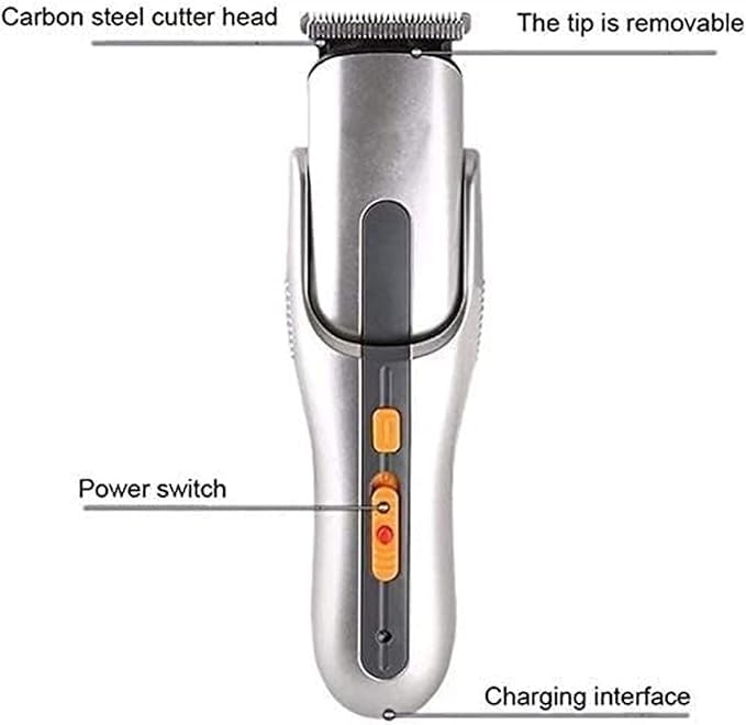5 in 1 Professional Men's Grooming Kit - Rechargeable Beard Trimmer, Hair Clippers, Mustache & Body Trimmer with Waterproof Design - Perfect Gift for Father, Husband, Boyfriend - Home & Travel Use
