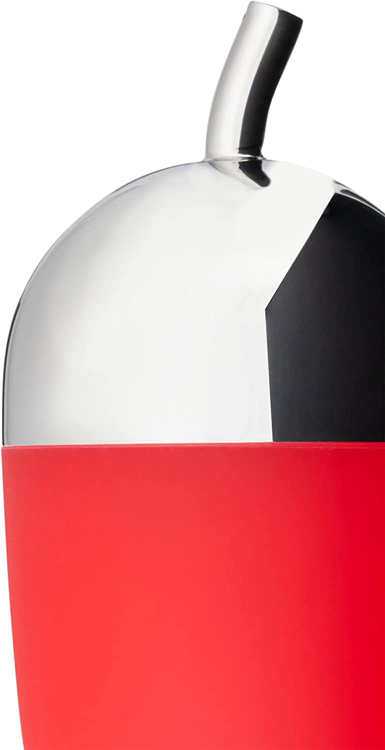 Alessi Piccantino Chili Cruncher - Premium Stainless Steel Pepper Grinder for Freshly Ground Spices - Perfect for Kitchen, Dining Table & Gourmet Cooking