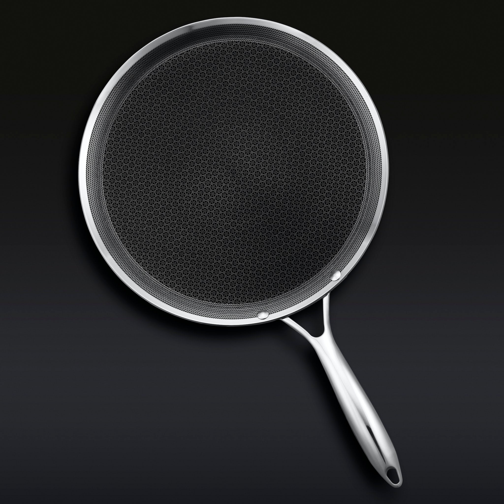 30 cm Hybrid Griddle Pan - Nonstick Grill & Fry Pan for Stovetop, Oven & Camping - Perfect for Pancakes, Steaks & More