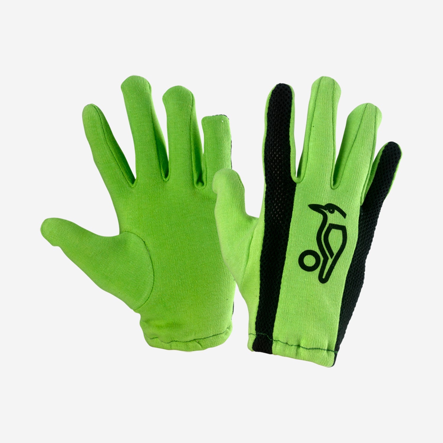 Kookaburra Full Fingered Junior/Youth Cricket Batting Gloves - Protective Inner Gloves for Young Cricket Players - Perfect for Practice & Matches