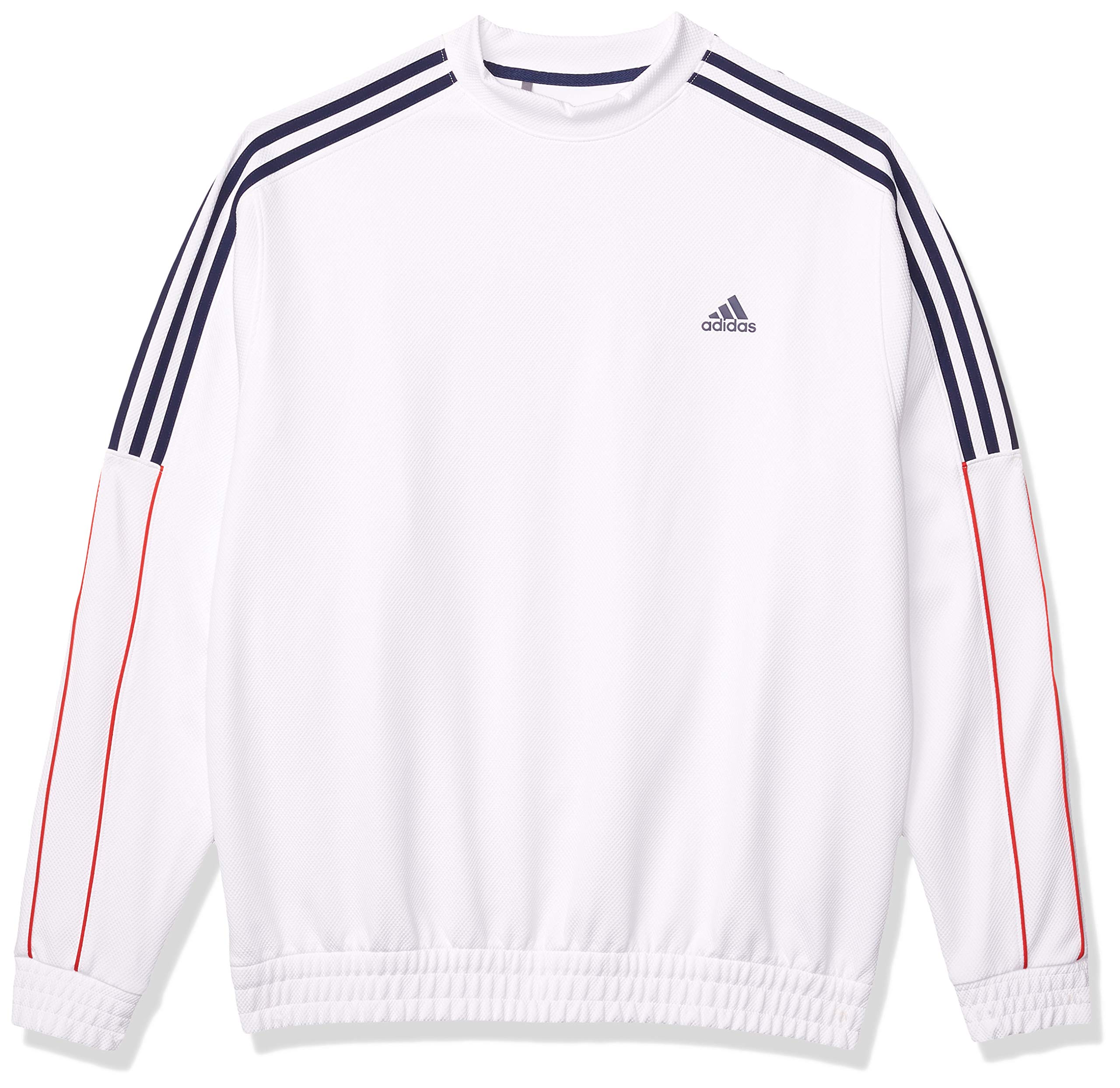 Adidas Golf USA Men's White Medium Pullover - Lightweight & Breathable for Golfing & Outdoor Activities