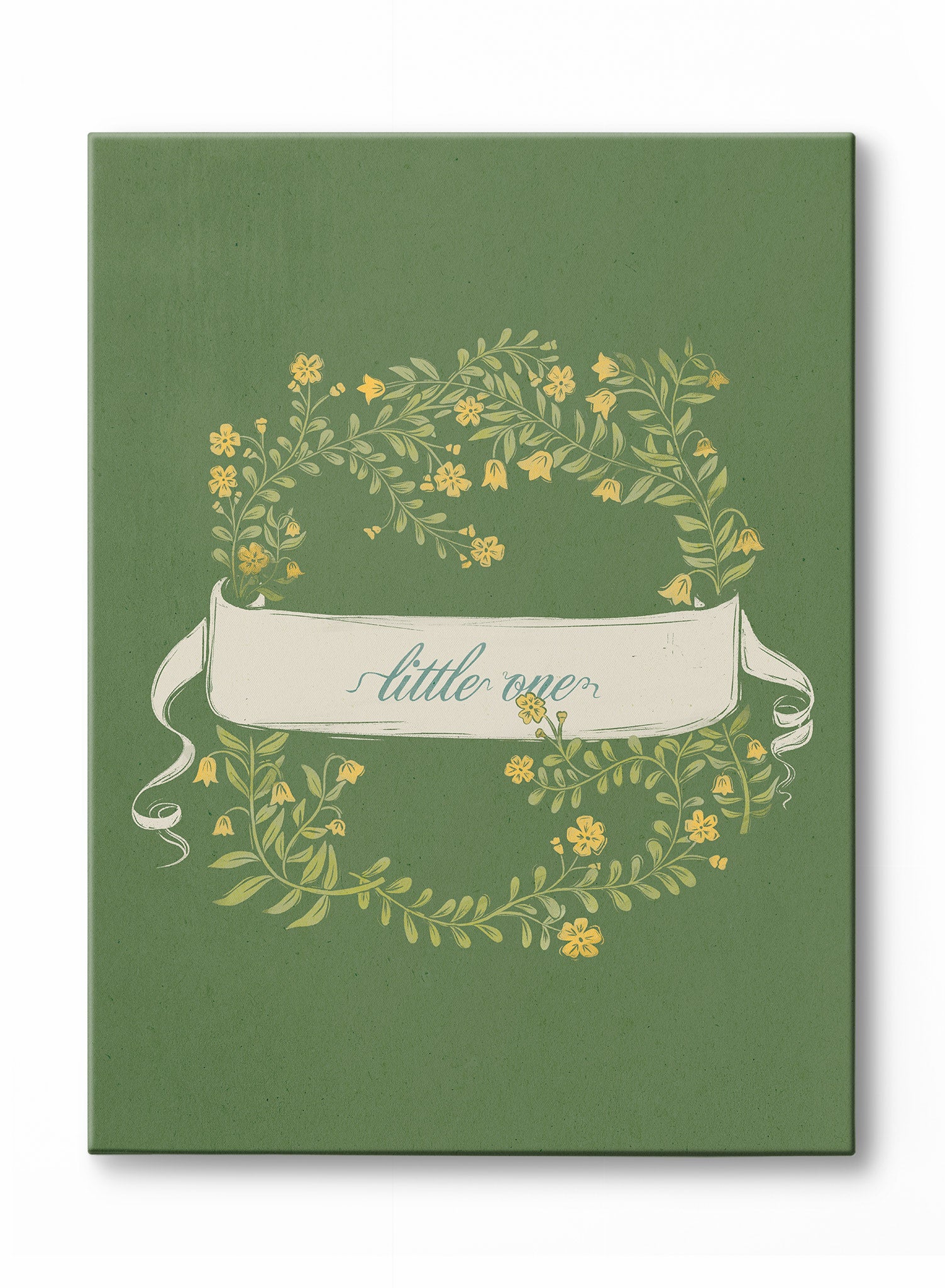 Little One Canvas Art - Handmade Nursery Wall Decor for Baby Room, Kids Bedroom & Playroom - Perfect for Newborn Gifts & Home Decoration